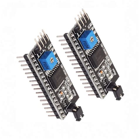 Amazon co jp 2個 IIC I2C TWI SPI Serial Interface Board 1602 2004 LCD