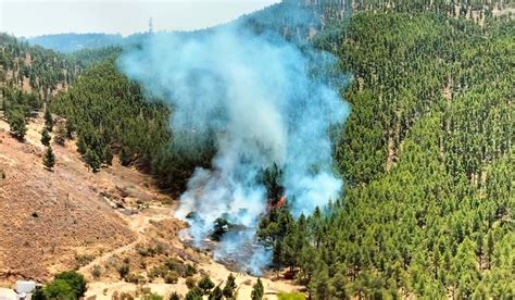 Declaran Un Conato De Incendio En Tejeda