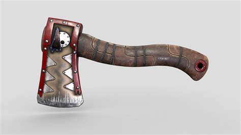 Hatchet Rust Game Skin 3d Model By Alexandergin Kohedlo3d