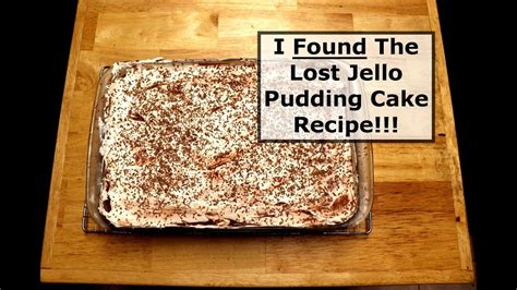 Jello Pudding Cake Bringing Back A Classic Favorite Youtube