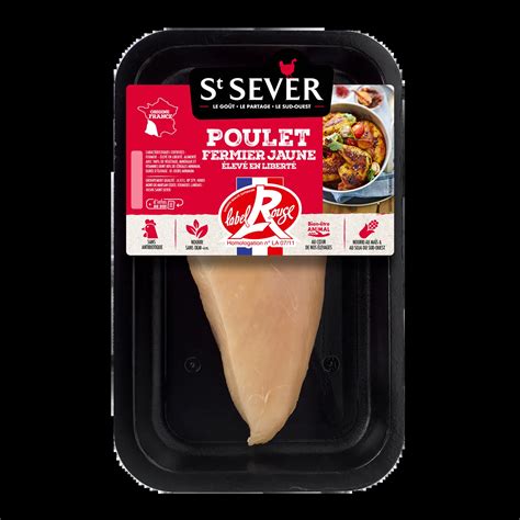 Filet Sp Poulet Fermier Jaune X St Sever