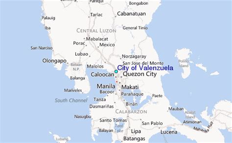 City of Valenzuela Tide Station Location Guide