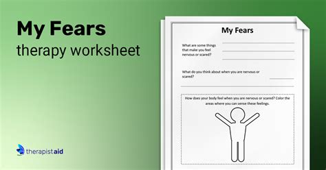 Overcoming Fear Worksheet PDF Worksheets Library