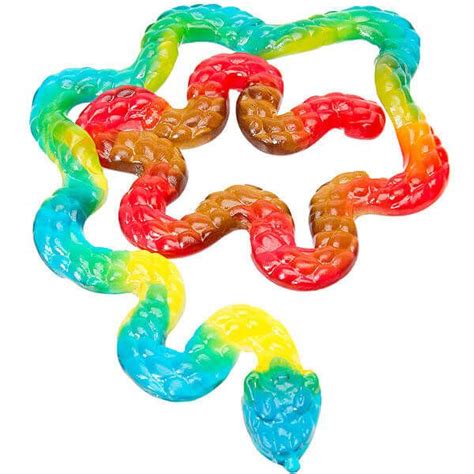 Giant Gummy Snakes Candy 7lb Bag Gummies Gummy Candy Snake