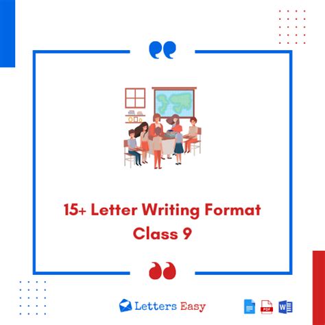 15 Letter Writing Format Class 9 Writing Tips Format Examples
