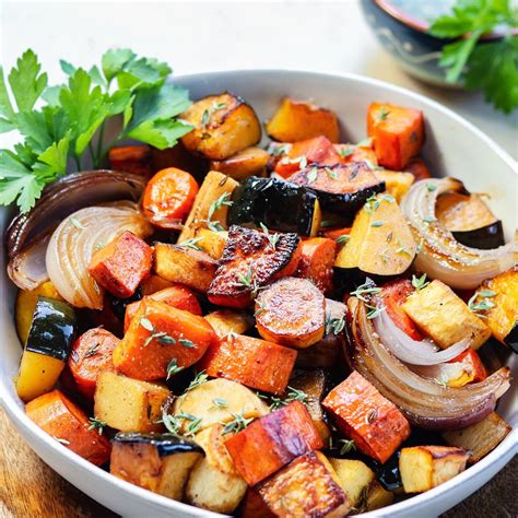 Roasted Root Vegetables With Balsamic Glaze Recipe Cart