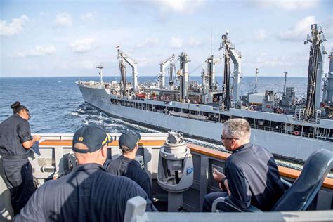 The Guided Missile Destroyer Uss Laboon Ddg 58 Conducts A