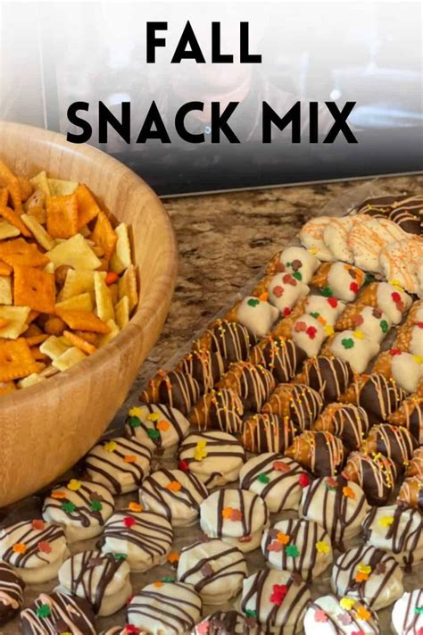 This Fall Snack Mix Is The Perfect No Bake Treat With Sweet And Salty
