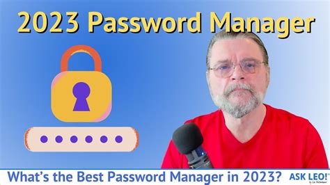 Whats The Best Password Manager In 2023 Youtube