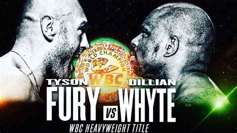 Tyson Fury vs Dillian Whyte Announced for April 23 at Wembley - ITN WWE