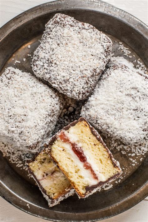 Gluten-free Lamington Recipe with Jam Filling (Low Carb Too!)