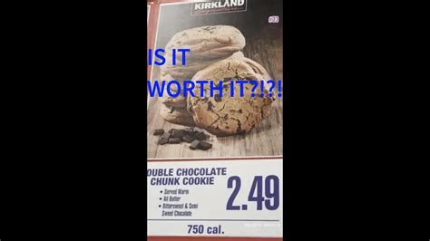 Costco S Double Chocolate Chunk Cookie Is It Worth It Costco