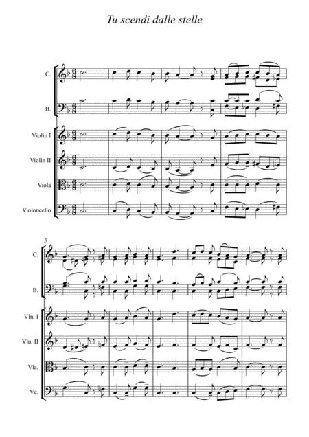 Tu Scendi Dalle Stelle Arr Budeanu Cristian By Sant Alfonso Maria De