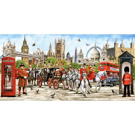 Puzzle Pi Ces La Fiert De Londres Castorland Rue Des Puzzles