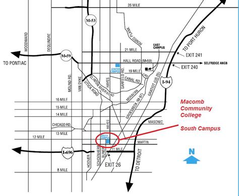 Mcc Red Mountain Campus Map - Map