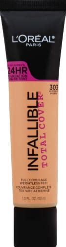 L Oreal Paris Infallible Total Cover Nude Beige Liquid Foundation