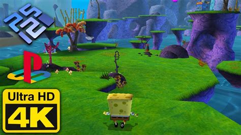 ⁴ᴷ⁶⁰ Spongebob Battle For Bikini Bottom 2003 Old Ps2 Game In 4k