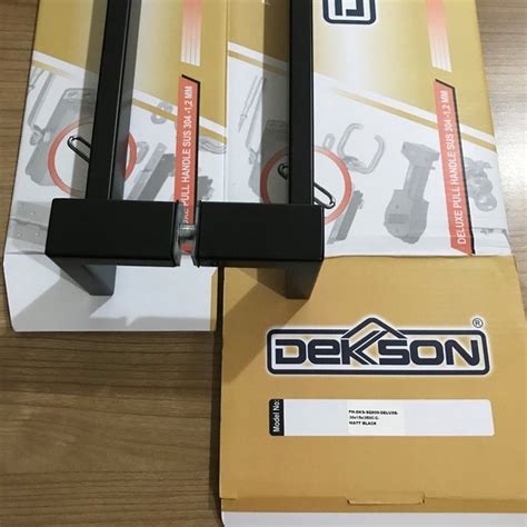 Jual Pull Handle Dekkson Deluxe Sq Ph X X X Black Brown