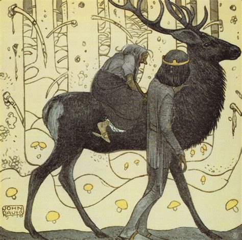Amazing Illustrations By John Bauer In The Early 20th Century Vintage