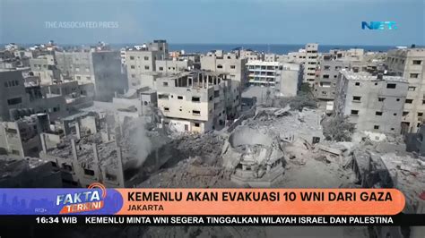 Kemenlu Akan Evakuasi Wni Dari Jalur Gaza Palestina Fakta Terkini