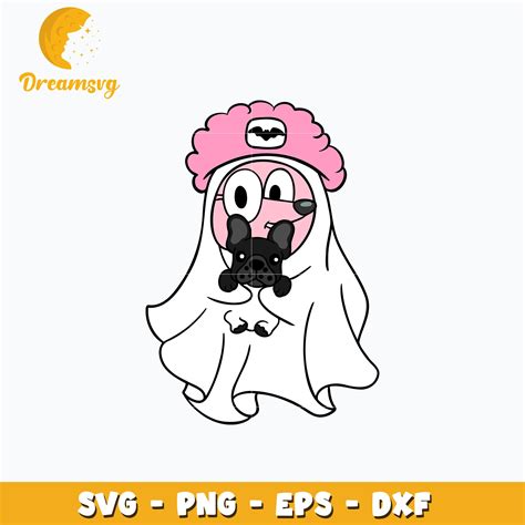 Coco Dog Ghost Svg Bluey Halloween Svg Dreamsvg Store