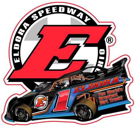 Eldora Speedway 24 Late Model Decal Tony Stewart Store