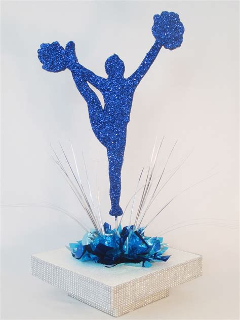 Cheerleader Centerpiece Sports Decorations Centerpieces