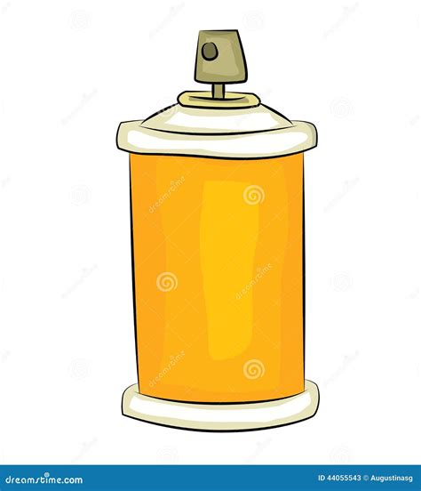 Spray Can Cartoon Stock Illustration Illustration Of Graffiti 44055543