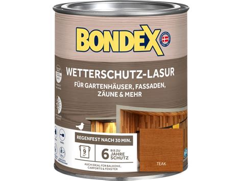 Bondex Wetterschutz Lasur Teak 750 Ml Kaufen Bei OBI