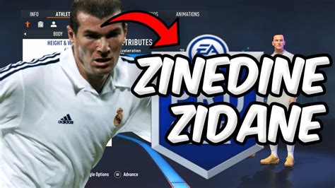 Fifa Virtual Pro Lookalike Tutorial Zinedine Zidane Youtube