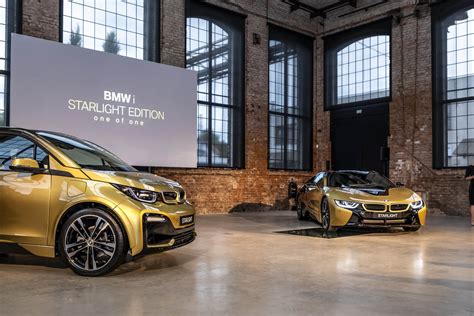 Bmw I3 And I8 Starlight Editions Feature Actual 24 Carat Gold Paint