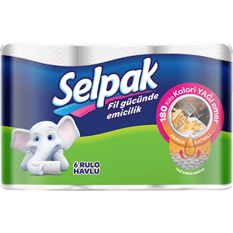 Selpak Extra Yağ Emici Havlu 6 lı