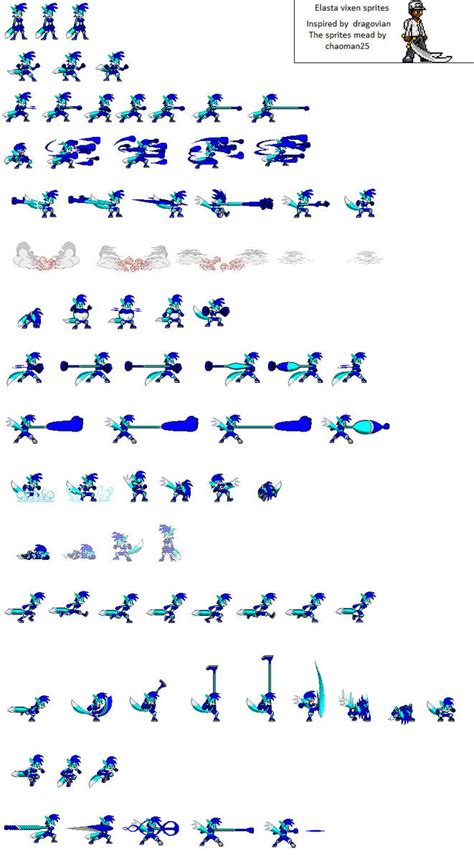 Elasta Vixen Sprites By Chaoman25 On Deviantart
