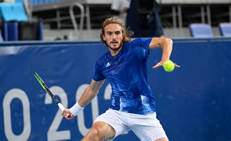 Stefanos Tsitsipas Wins First Tokyo Olympics Tennis Match