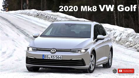 2020 Mk8 Volkswagen Golf Spy Shot Render Preview Youtube