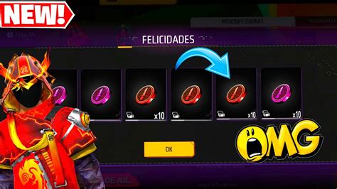 RÁPIDO Reclama Caja Festejo token Moneda ROSA y ROJA GRATIS en Free