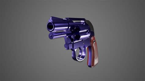 3d Model Guido Mista Revolver Sex Pistols Stand Vr Ar Low Poly Cgtrader