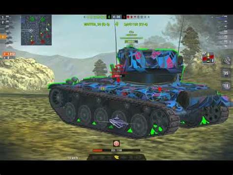 Wot Blitz Ita Passeggiata A Tier 7 Challenger T34 1 Helsing Black