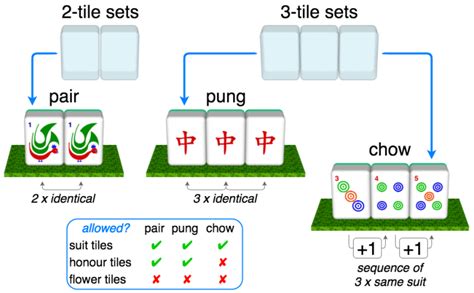 Mahjong Picture Guide – Rules of Mahjong explained in pictures