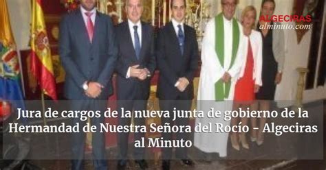 Jura De Cargos De La Nueva Junta De Gobierno De La Hermandad De Nuestra