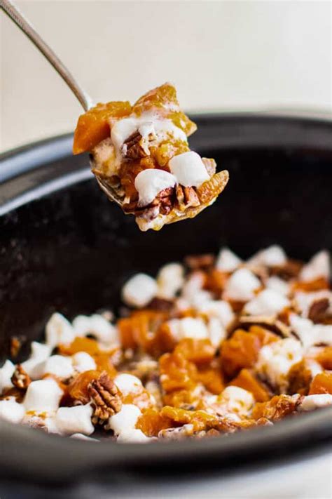 Crockpot Sweet Potato Casserole The Cookie Rookie