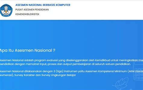 Jadwal ANBK Tahun 2023 Cek Segera Langkah Pemutakhiran Data Kabar