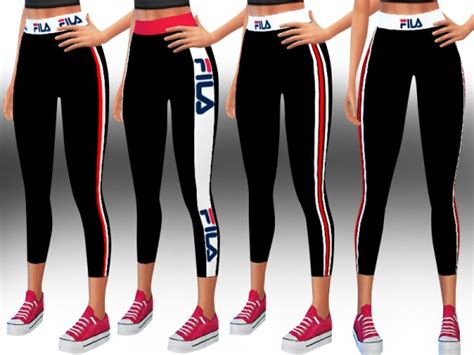 The Sims Resource Athletic And Casual Leggings By Saliwa Sims