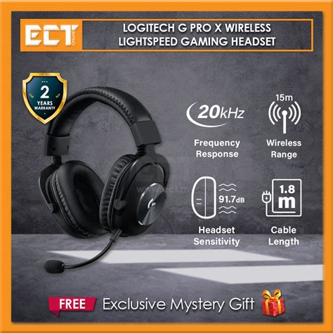 Logitech G Pro X Wireless Lightspeed Gaming Headset 981 000909