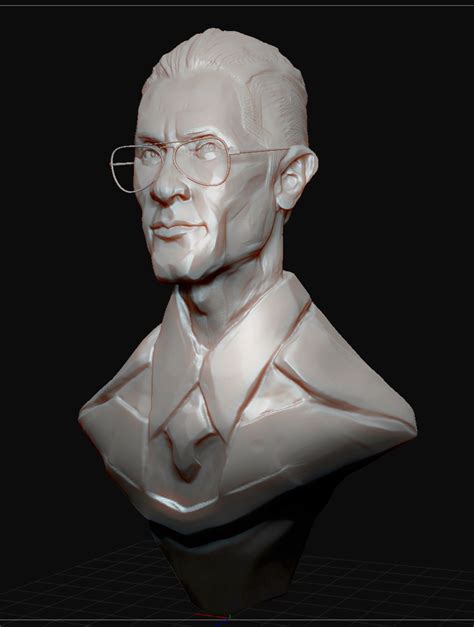 Artstation Bust Sculpting Practice