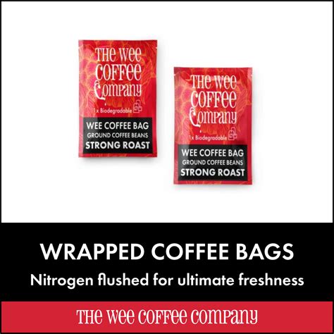 Popular Coffee Bags 3 Individually Wrapped Coffee Bags