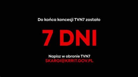 Koncesja TVN7 wygasa za 7 dni Adwokat Agnieszka Wiercińska Krużewska