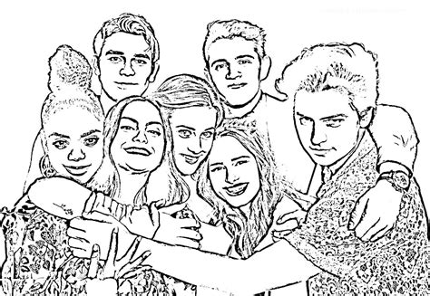 Desenhos De Riverdale Para Colorir Wonder Day Desenhos Para Colorir