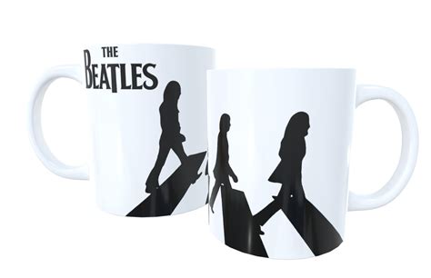 Caneca Cer Mica Personalizada The Beatles