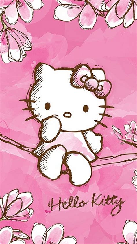 Hello Kitty Phone Wallpapers Wallpaper Cave